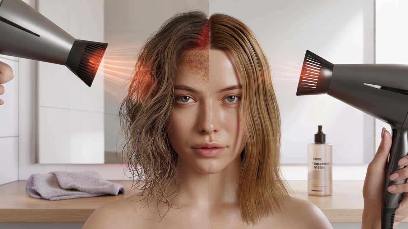 Te błędy przy suszeniu włosów sprawiają że wyglądają matowo i bez życia