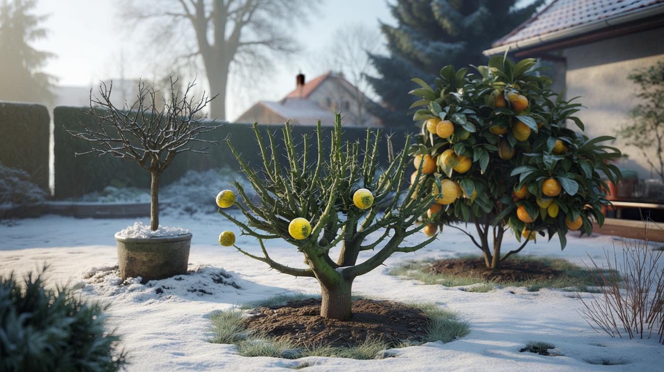 Te cytrusy wytrzymują nawet –20°C w ogrodzie. Zwykła cytryna odpada