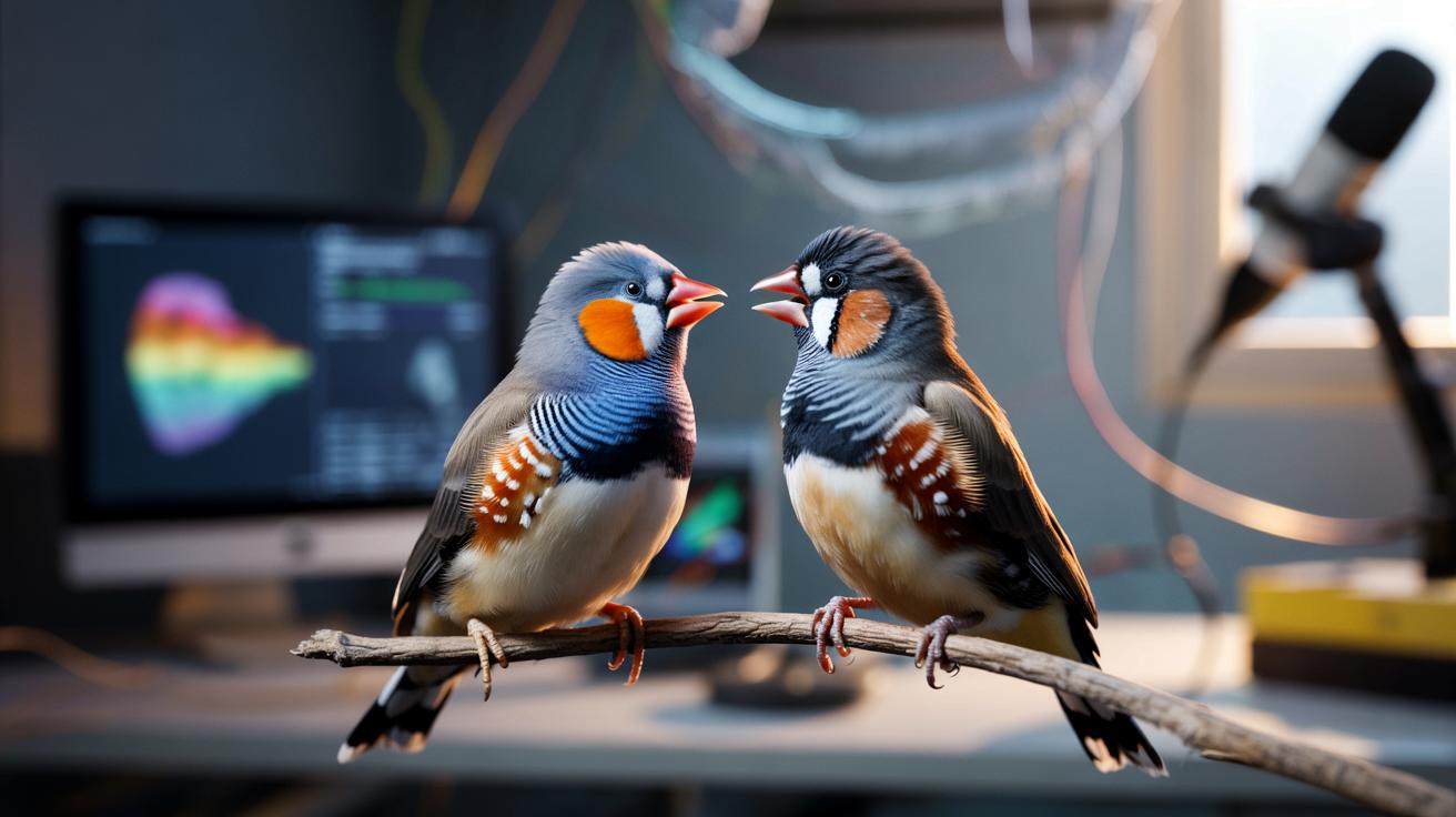 Te małe ptaki słyszą, kto do nich woła. I odpowiadają szybciej