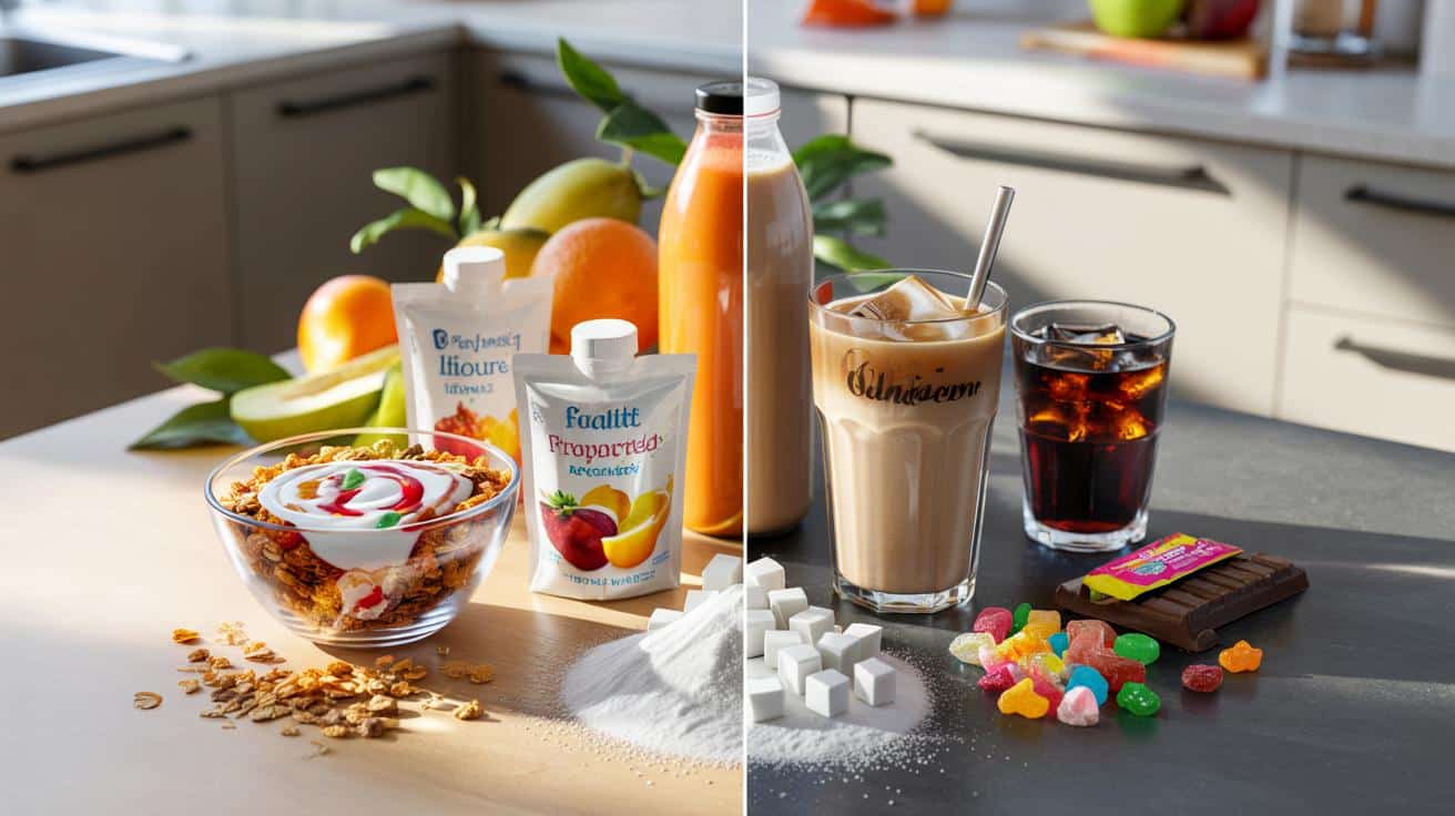 Te produkty spożywcze, które uważasz za zdrowe, zawierają więcej cukru niż popularne słodycze ze sklepu