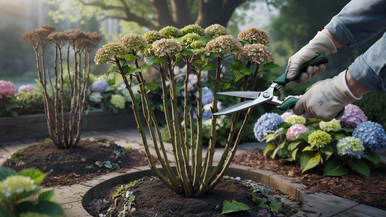 Te proste wiosenne prace sprawią, że hortensje będą bujnie kwitły przez wiele lat