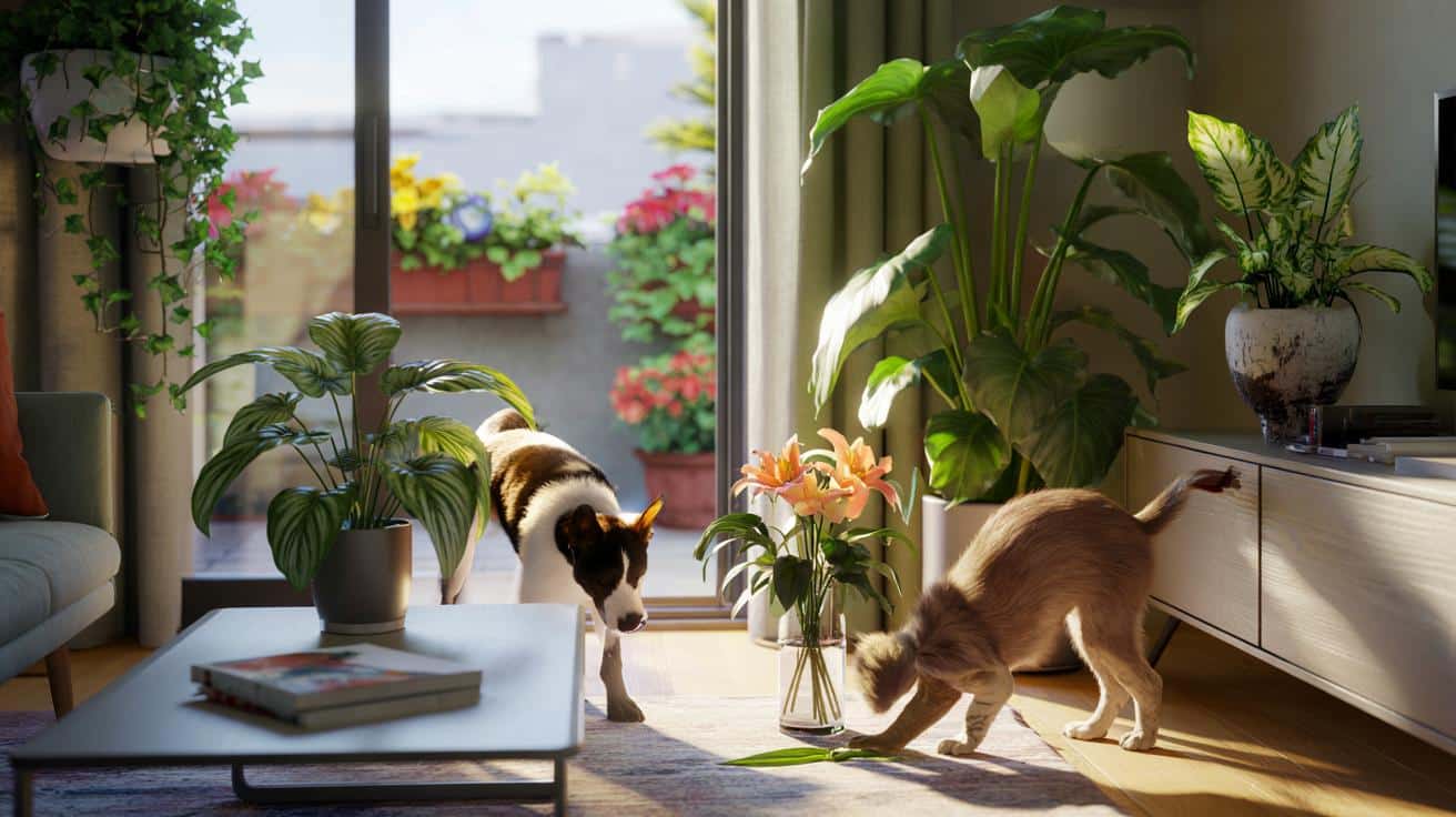 Te rośliny ozdobne trują psy i koty — sprawdź, czy masz je w domu lub na balkonie