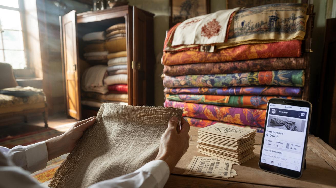 Te stare tkaniny z babcinej szafy mogą być warte fortunę