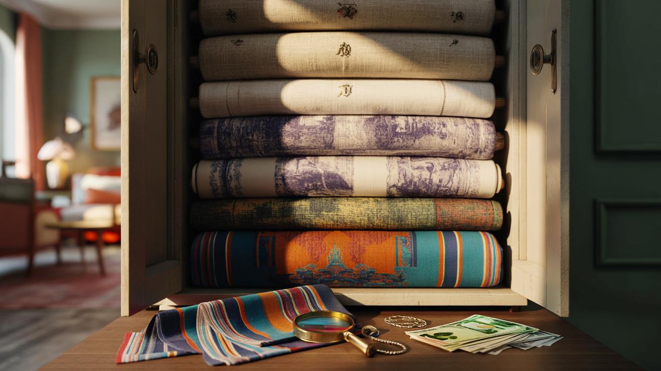 Te stare tkaniny z szafy mogą być warte więcej niż złoto