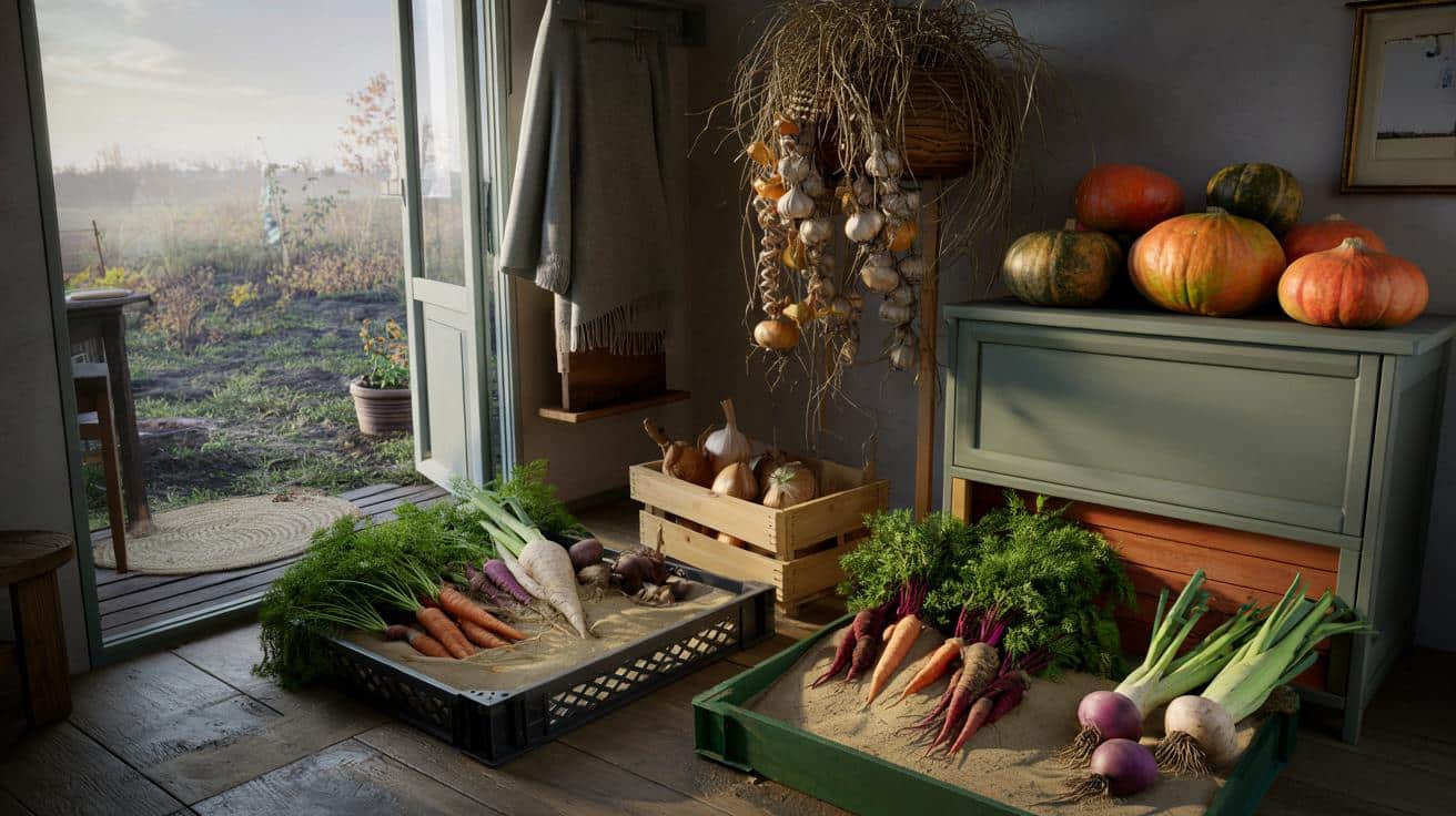 Te warzywa można zbierać jesienią z ogrodu i przechowywać przez całą zimę bez piwnicy