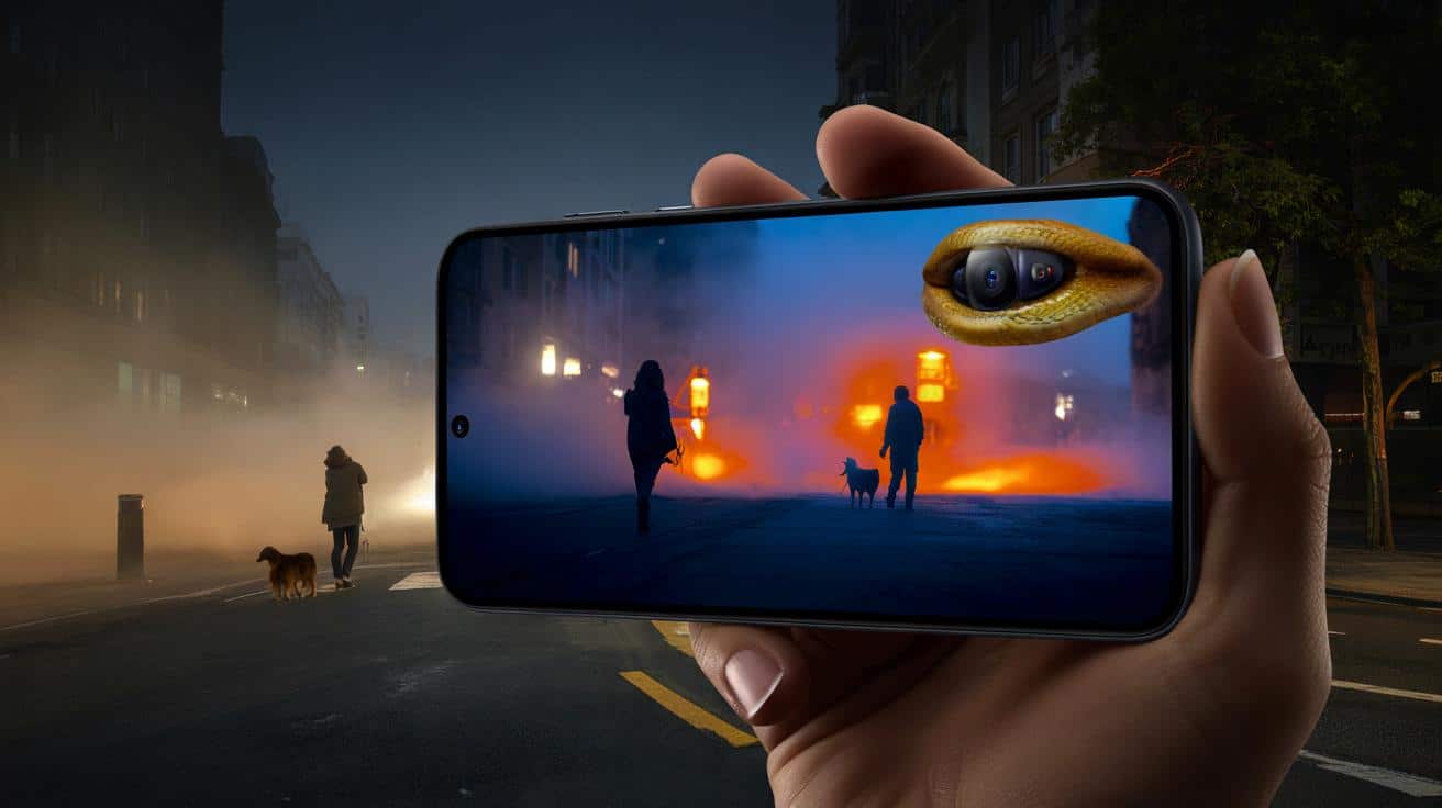 Telefony z „oczami węża”: nowa technologia pozwoli widzieć ciepło w 4K