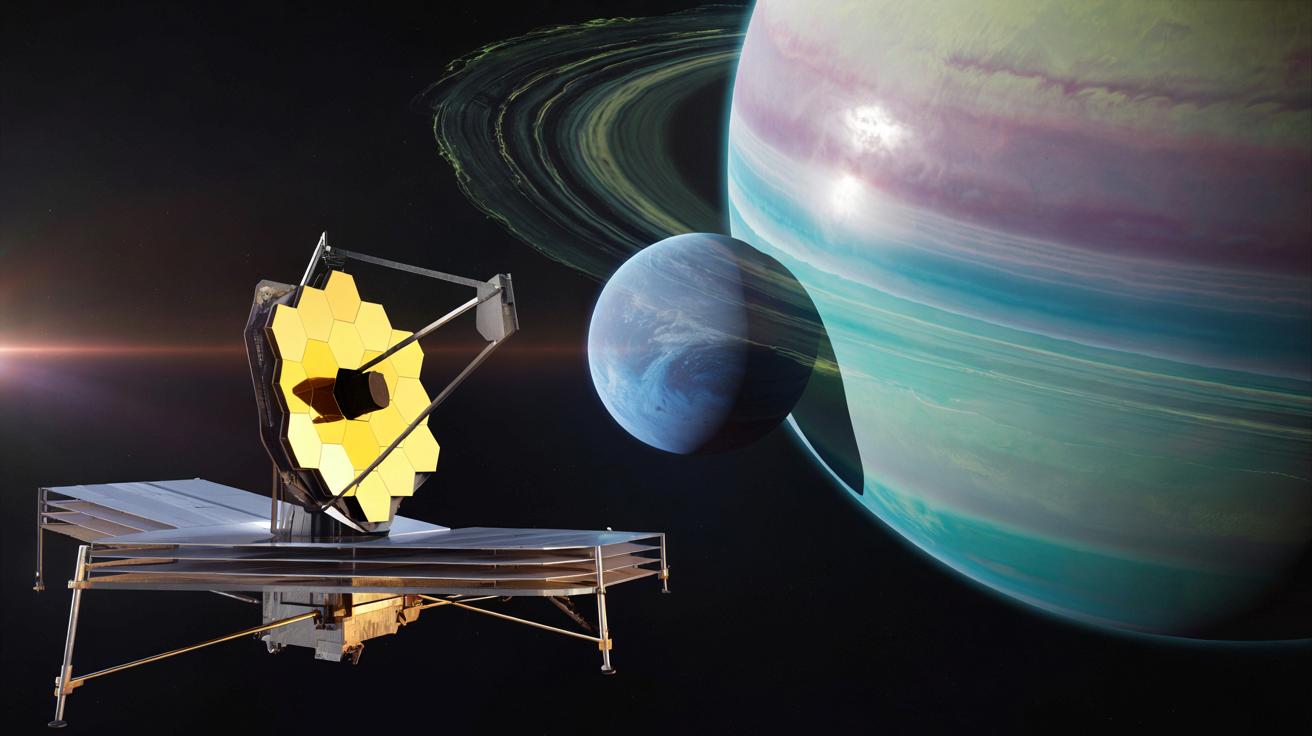 Teleskop James-Webb zagląda w górne warstwy Urana. Astronomowie znaleźli coś zaskakującego