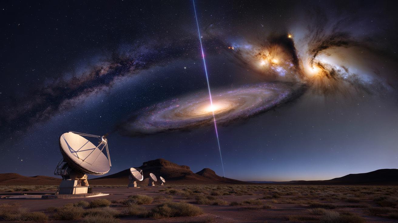 Teleskop w RPA wyłapał rekordowy sygnał sprzed 8 mld lat