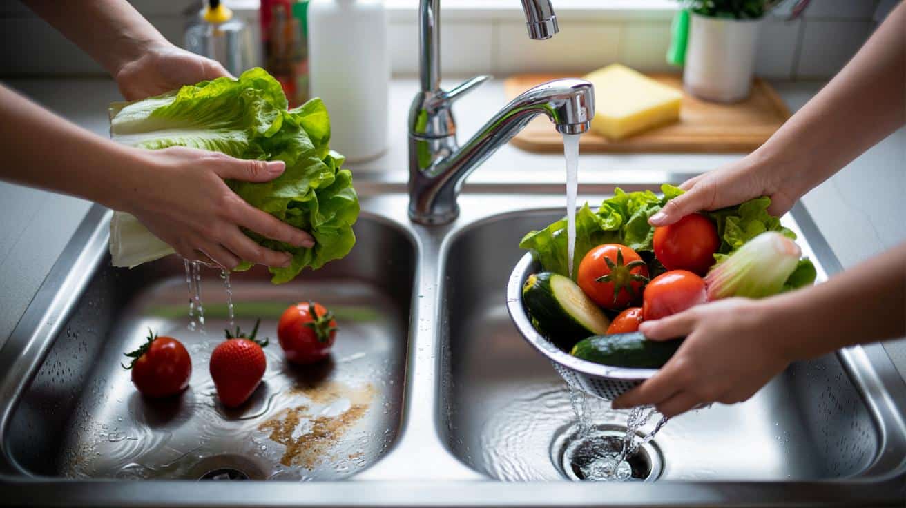 Ten błąd przy myciu warzyw może pozostawiać na nich więcej bakterii