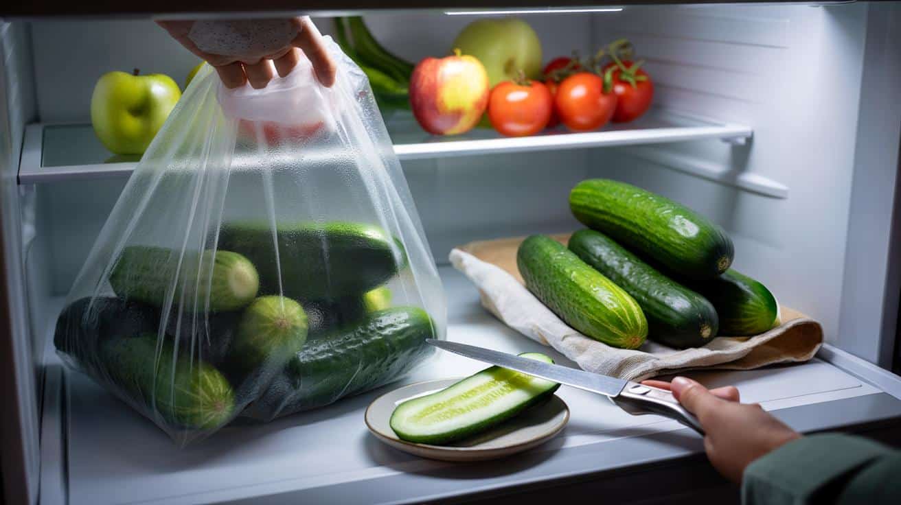 Ten błąd przy przechowywaniu ogórków w lodówce sprawia, że szybciej miękną