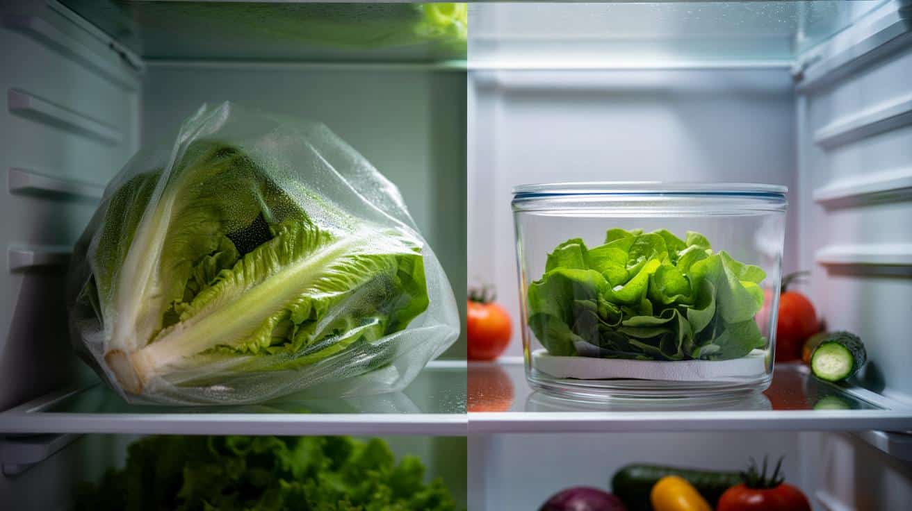 Ten błąd przy przechowywaniu sałaty sprawia, że liście tracą chrupkość