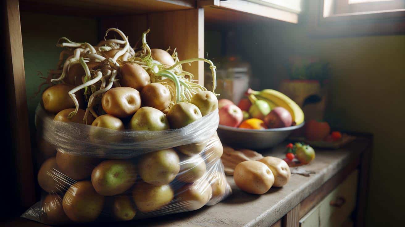Ten błąd przy przechowywaniu ziemniaków sprawia, że szybciej kiełkują