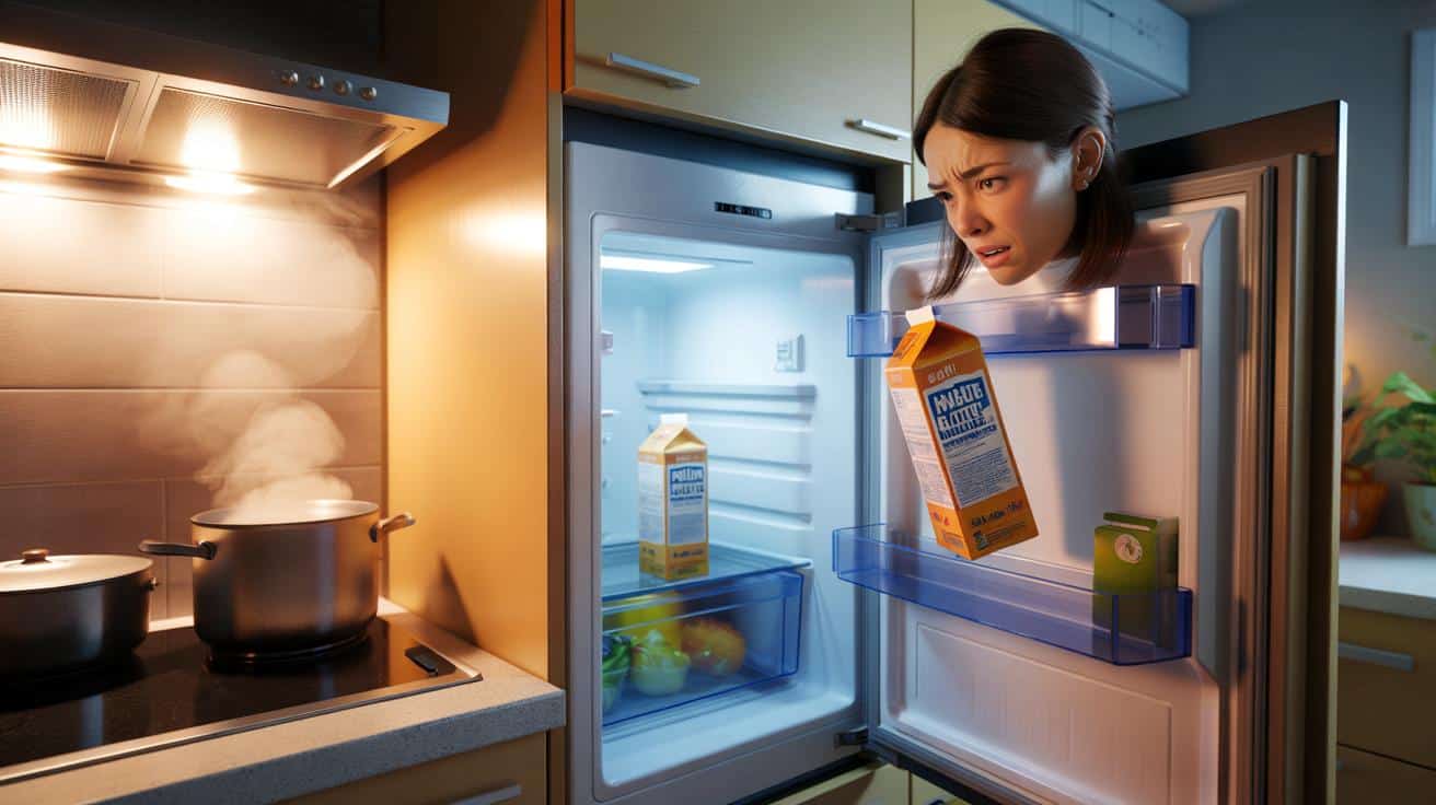 Ten jeden szczegół w kuchni może powodować szybkie psucie się mleka w lodówce
