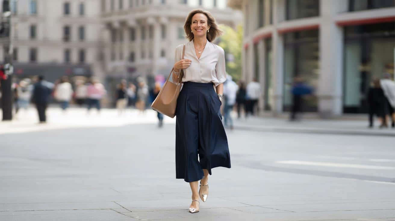 Ten lekki hit z Uniqlo odmładza sylwetkę po pięćdziesiątce