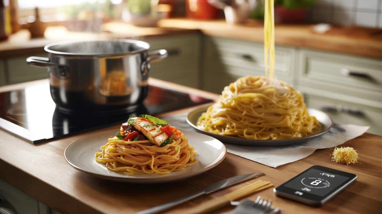 Ten mały błąd podczas gotowania makaronu sprawia, że ma on znacznie więcej kalorii