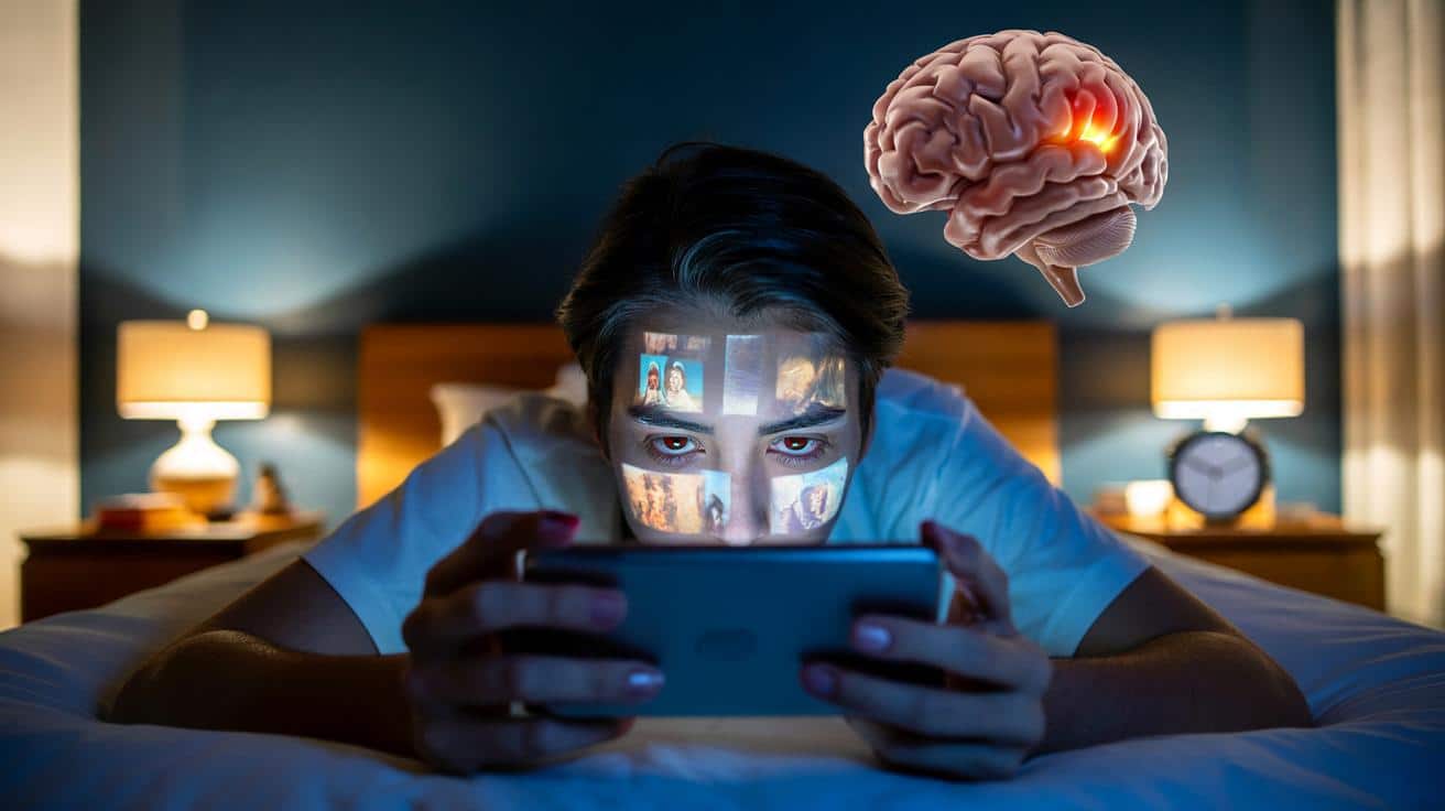 Ten nawyk sprawdzania mediów społecznościowych przed snem niszczy twój mózg bardziej niż myślisz