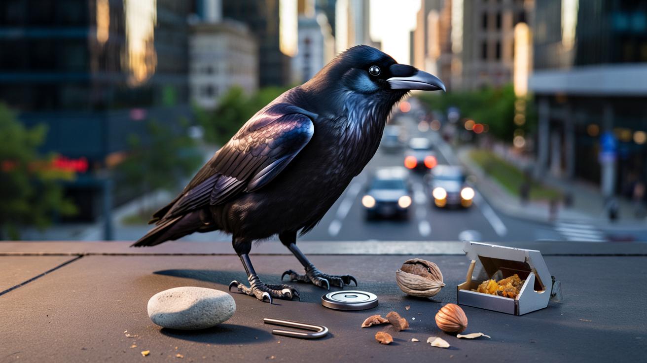 Ten niepozorny ptak planuje przyszłość jak mały strateg