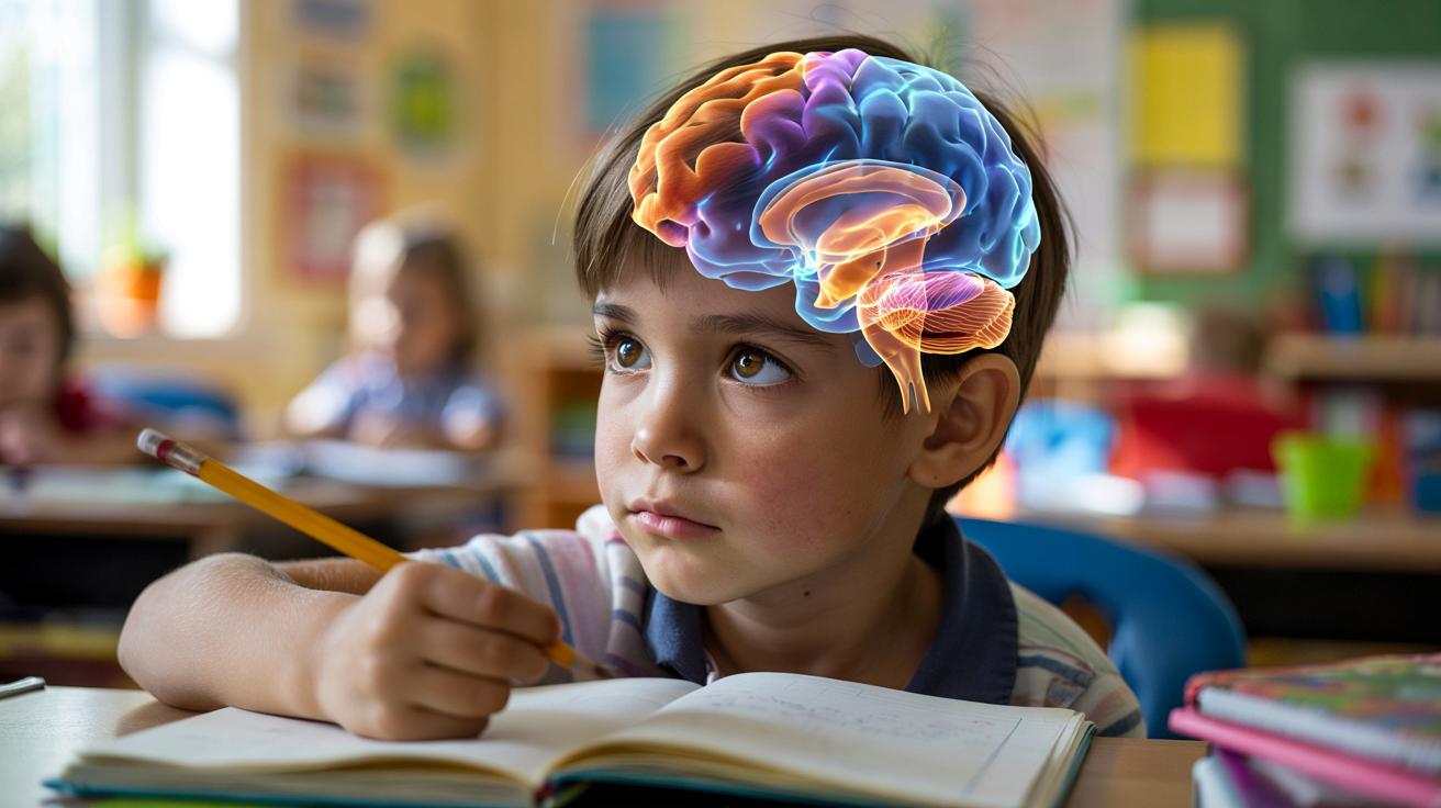 Ten „niewidzialny” ślad w mózgu dziecka może sygnalizować ADHD