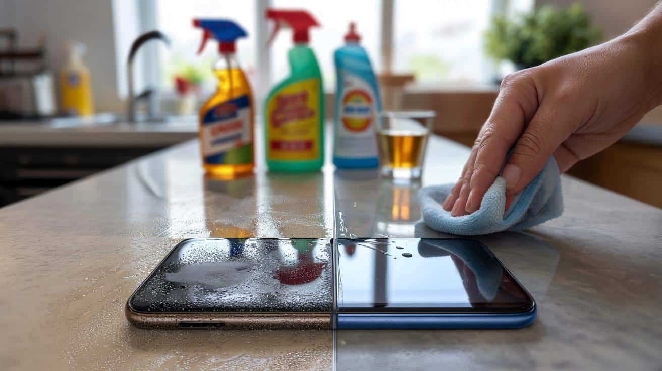 Ten „niewinny” środek do czyszczenia niszczy ekran twojego telefonu