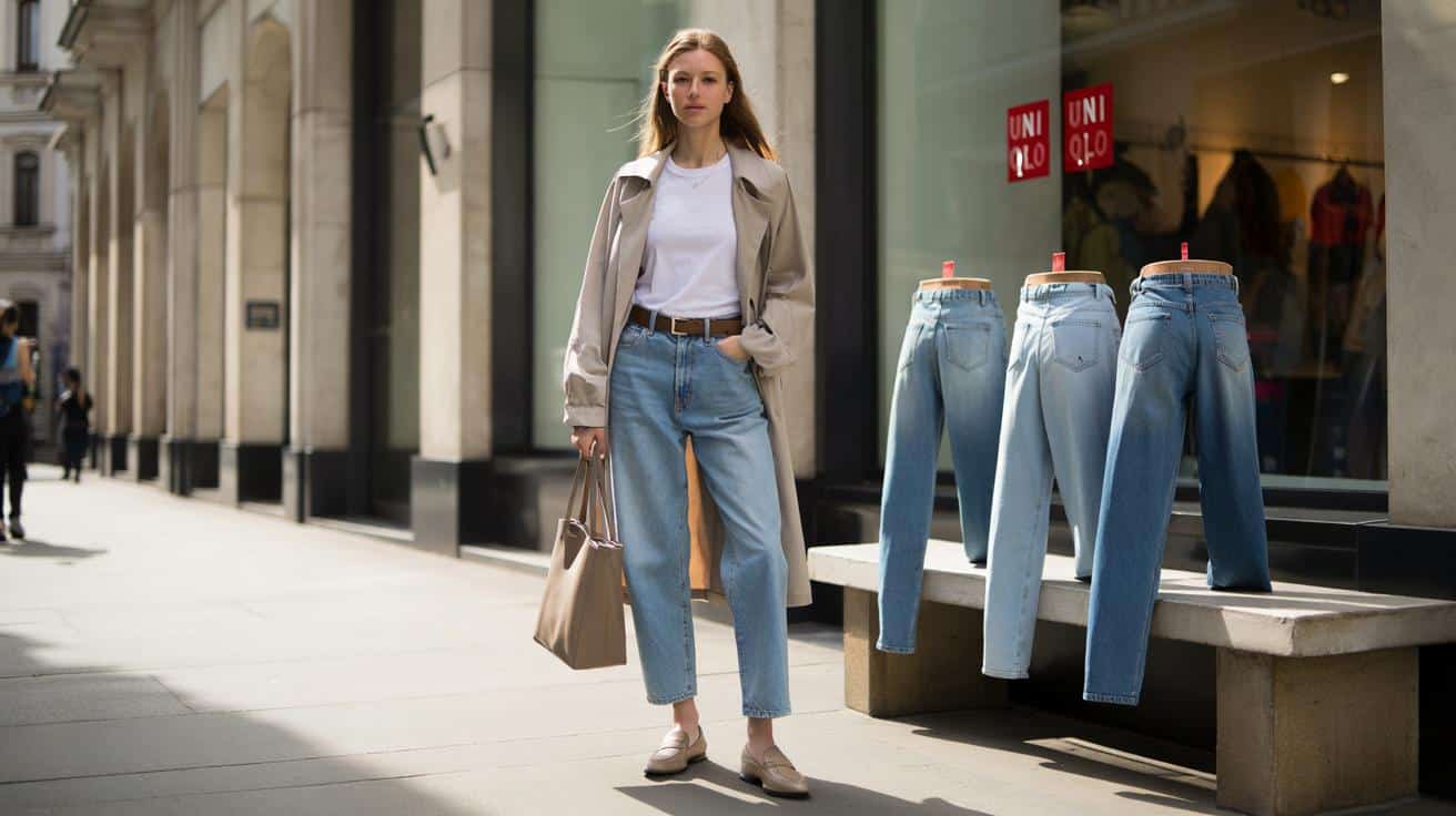 Ten nowy jeans z Uniqlo robi furorę na wiosnę. Sprawdzi się wszędzie
