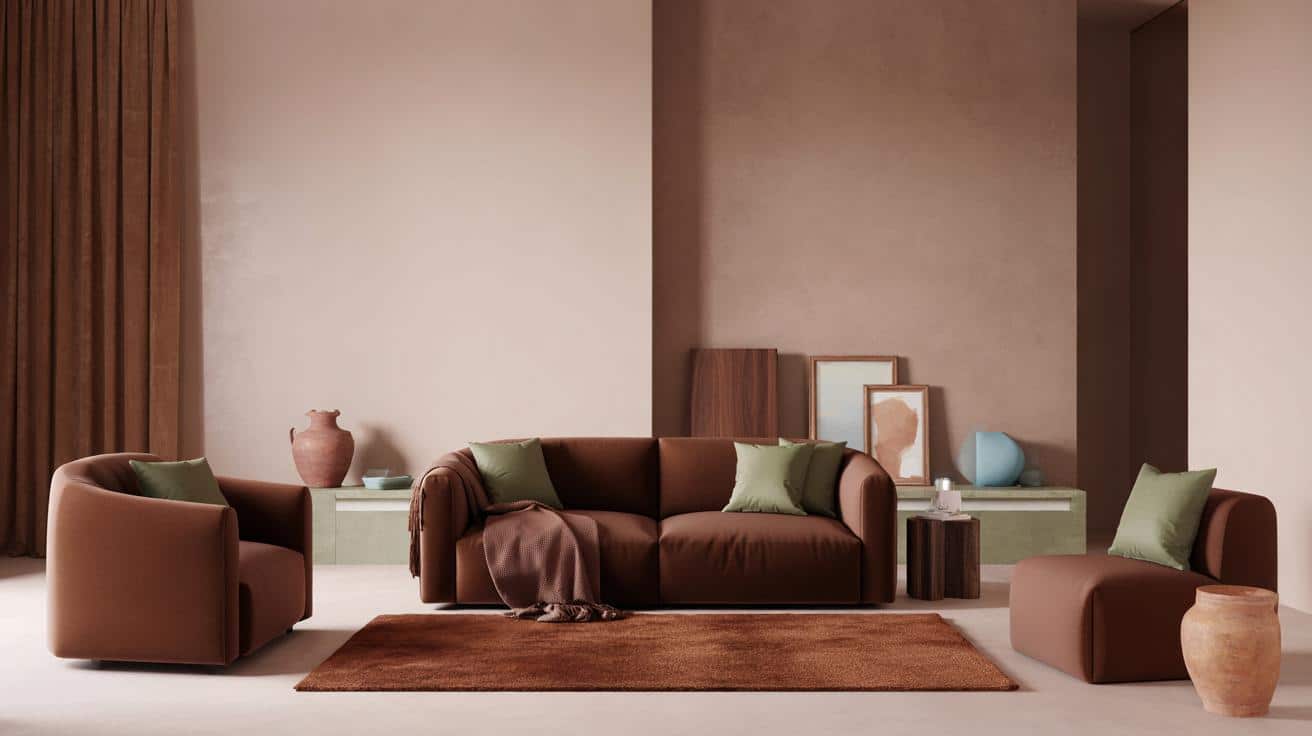 Ten odcień brązu przebija szałwiową zieleń i terakotę. Hit 2026 w salonach