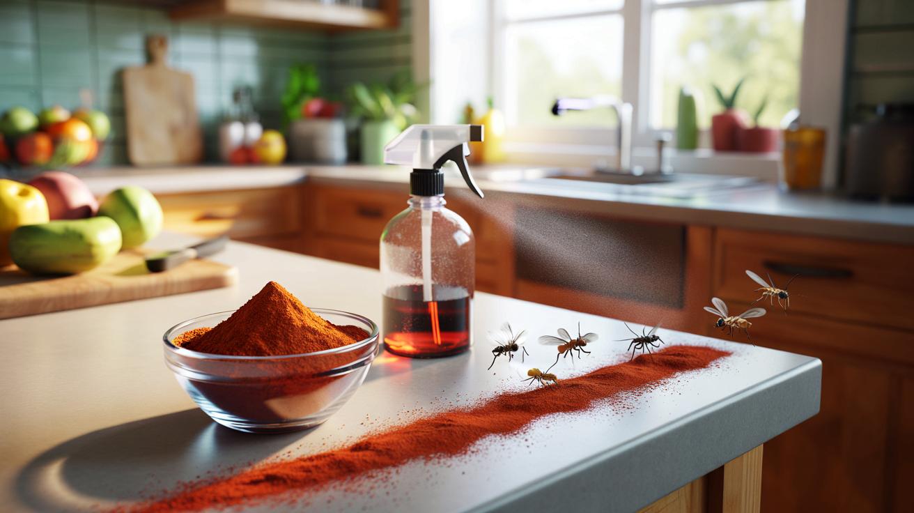 Ten ostry dodatek z kuchni przegania muchy i mrówki w kilka minut