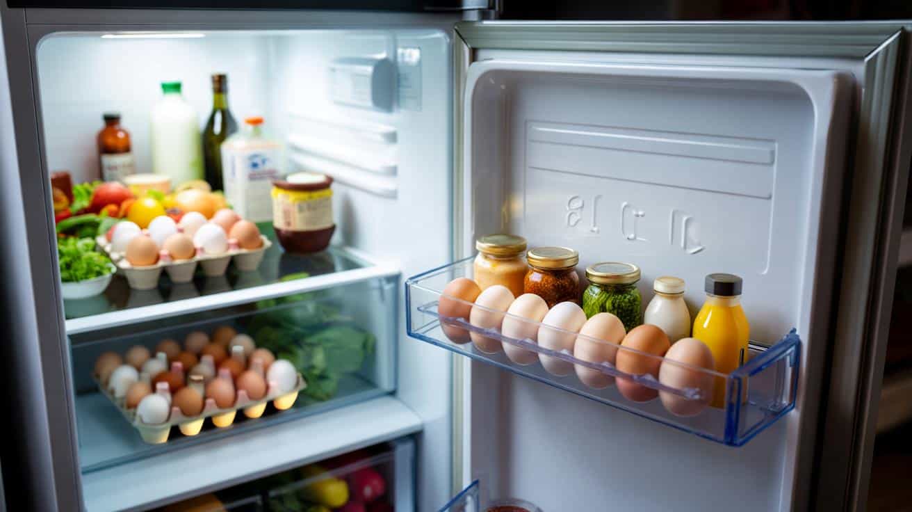 Ten pojemnik w drzwiach lodówki wcale nie jest na jajka