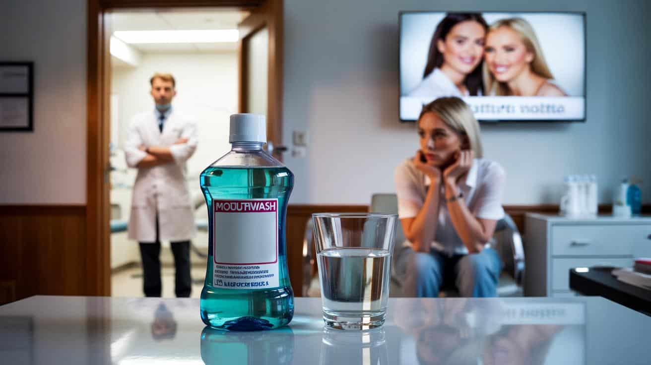 Ten popularny produkt do pielęgnacji dziąseł reklamowany w telewizji jest skuteczny jak płukanie wodą według dentystów