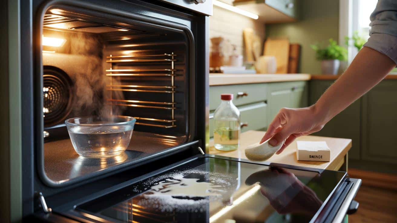 Ten prosty sposób pomaga wyczyścić piekarnik bez intensywnego szorowania