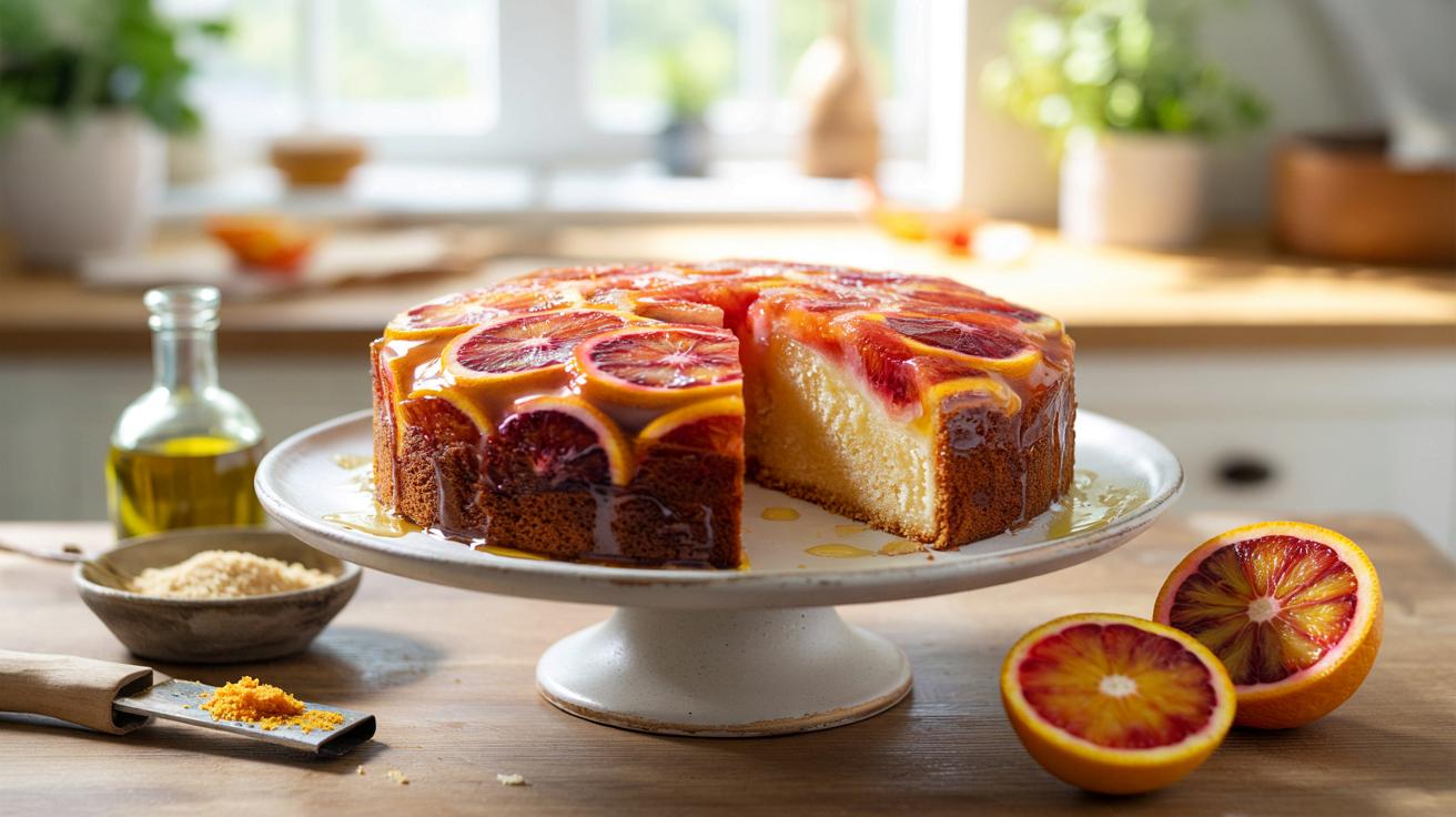 Ten prosty tort z pomarańczy znika z talerza w kilka minut