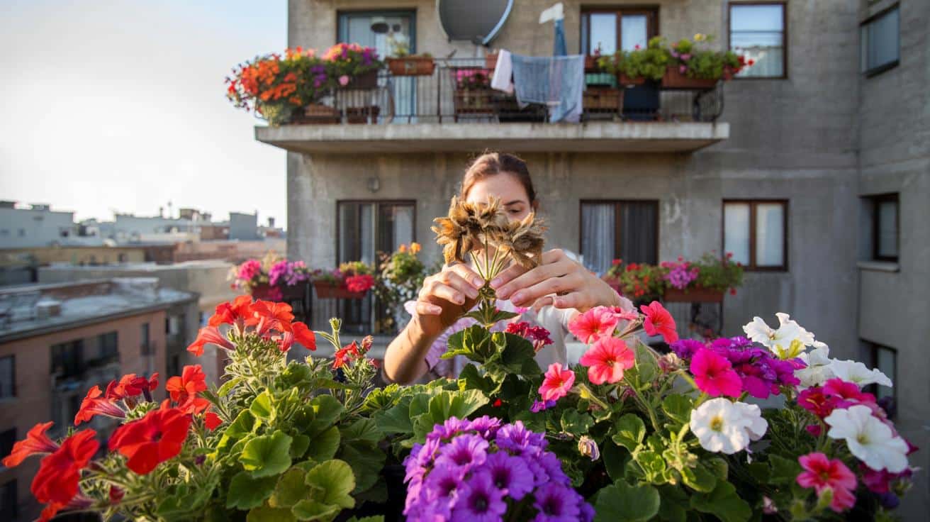 Ten prosty trik sprawia, że balkonowe kwiaty są bardziej kolorowe