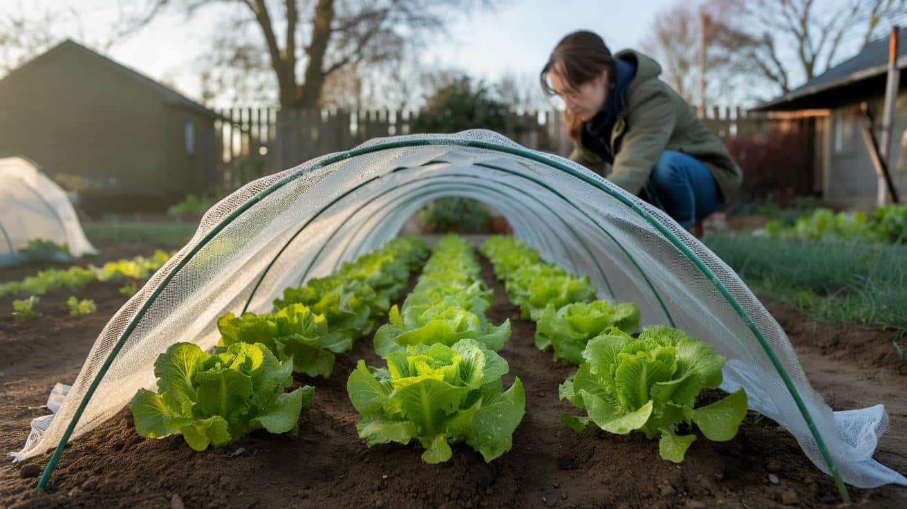 Ten prosty trik sprawia, że sałata rośnie szybciej w chłodniejsze dni