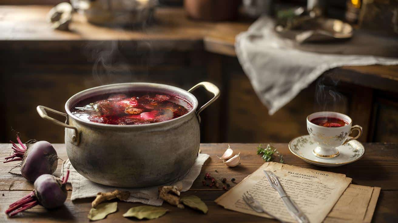 Ten przepis na babciny barszcz wigilijny wyciekł z kuchni słynnej polskiej restauracji i internauci go uwielbiają