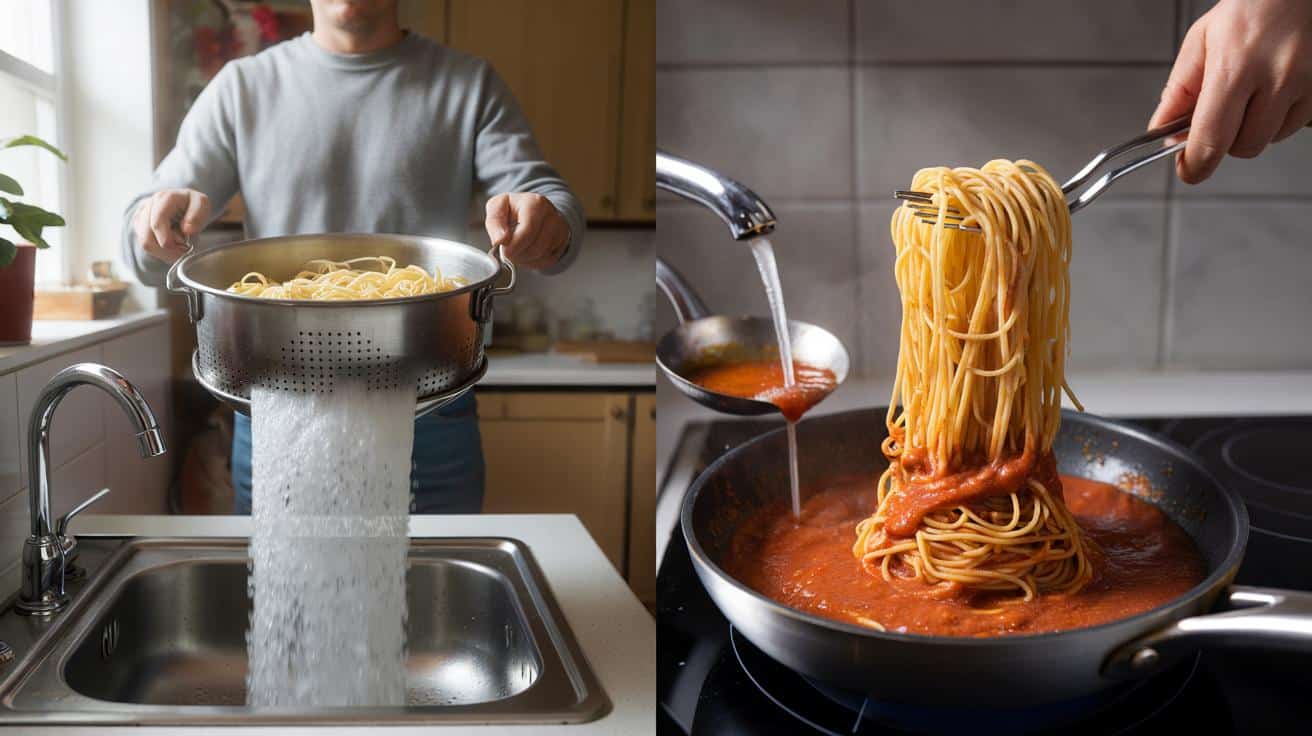 Ten sposób gotowania makaronu który robisz każdego dnia niszczy jego smak