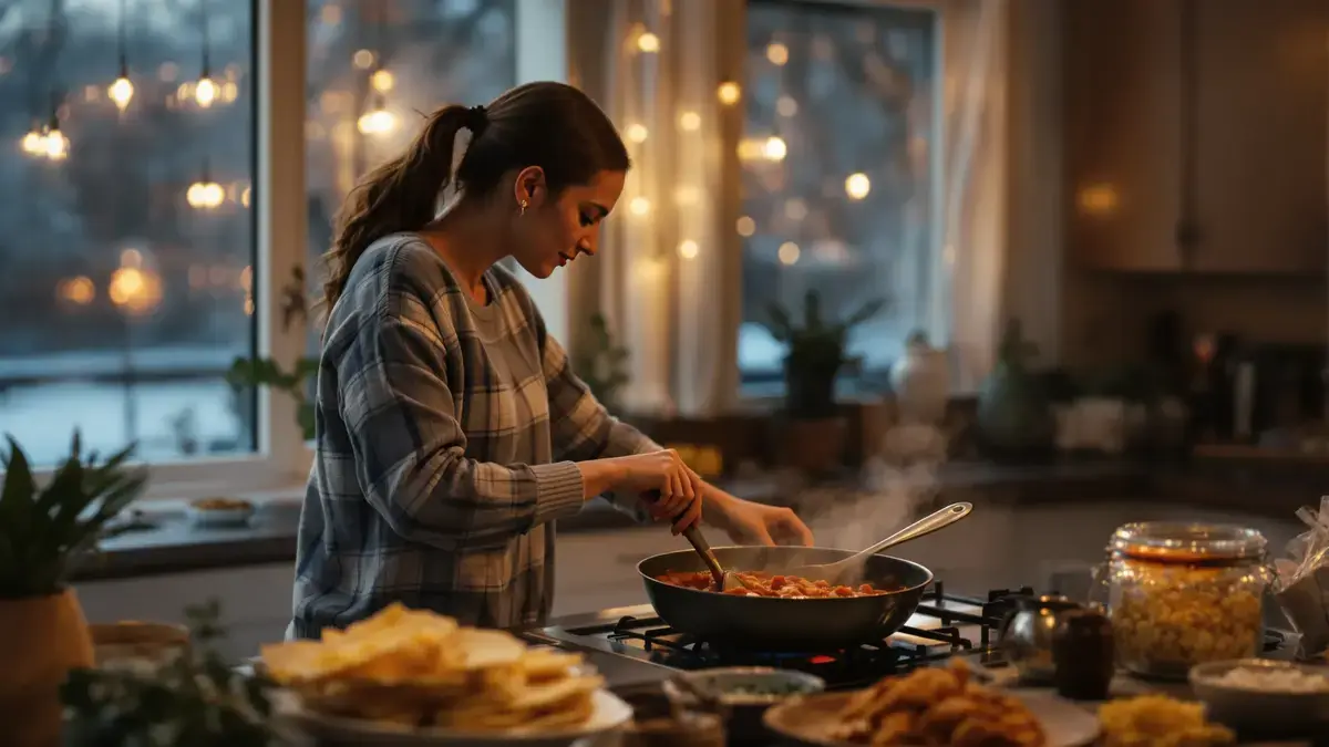 Ten szybki domowy sos pomidorowy jest wzbogacony przyprawami dla wyrazistego smaku