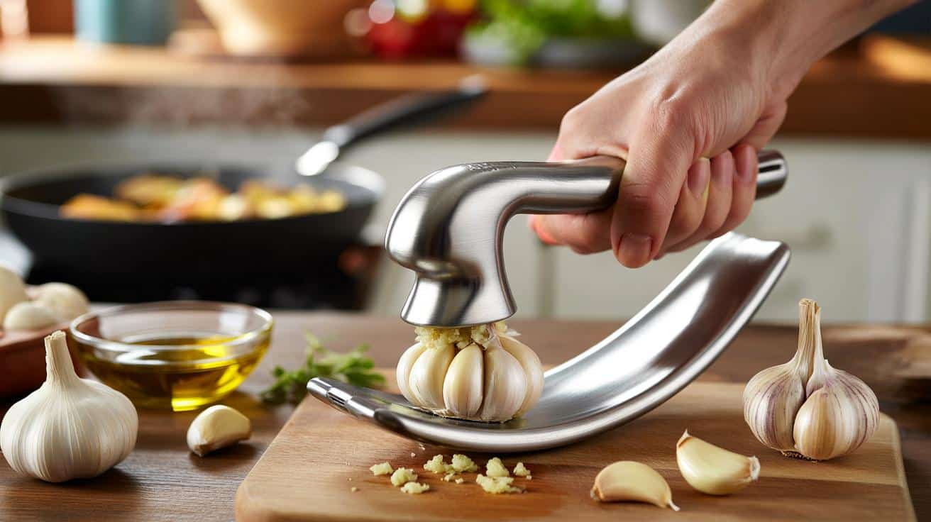 Ten tani gadżet do kuchni za mniej niż 9 zł odmienia gotowanie z czosnkiem