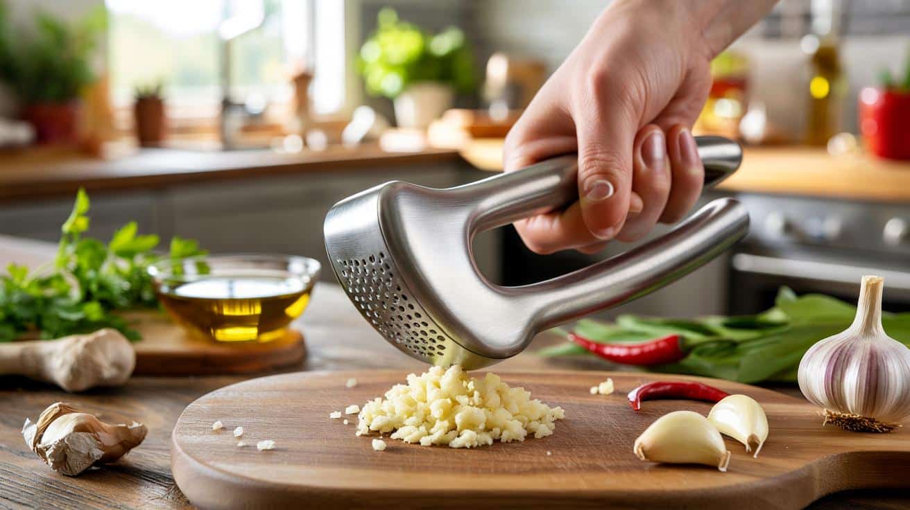 Ten tani gadżet za mniej niż 9 zł odmienia gotowanie z czosnkiem