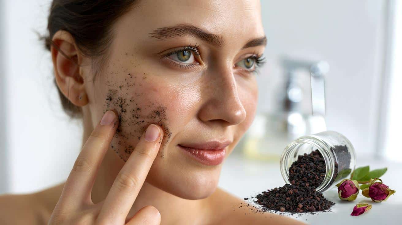 Ten tani peeling robi z matowej cery gładką i świetlistą skórę