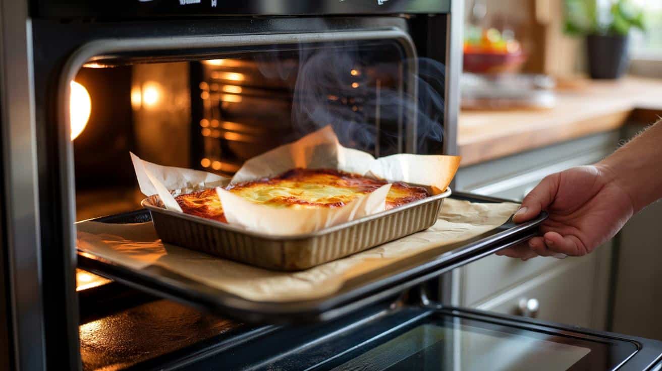 Ten trik z papierem do pieczenia pomaga uniknąć przypalania w piekarniku