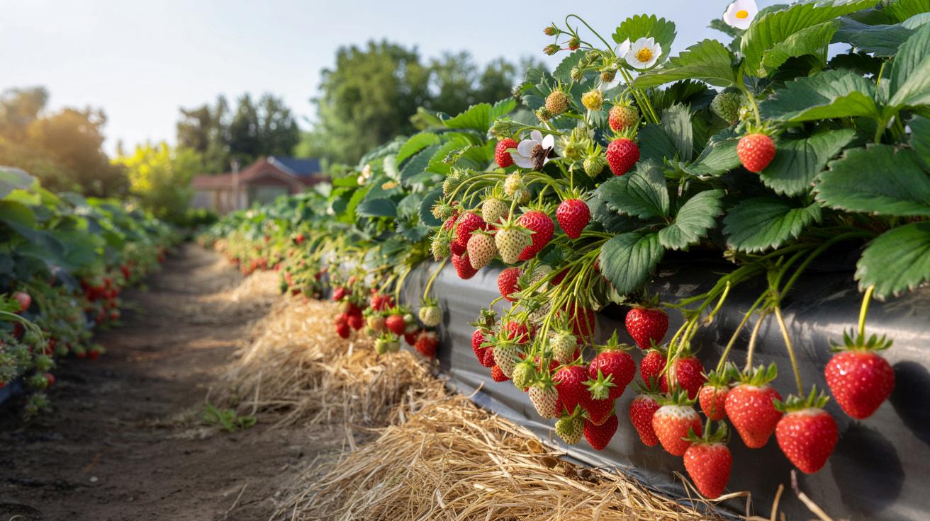 Ten typ truskawek owocuje bez przerwy aż do jesieni