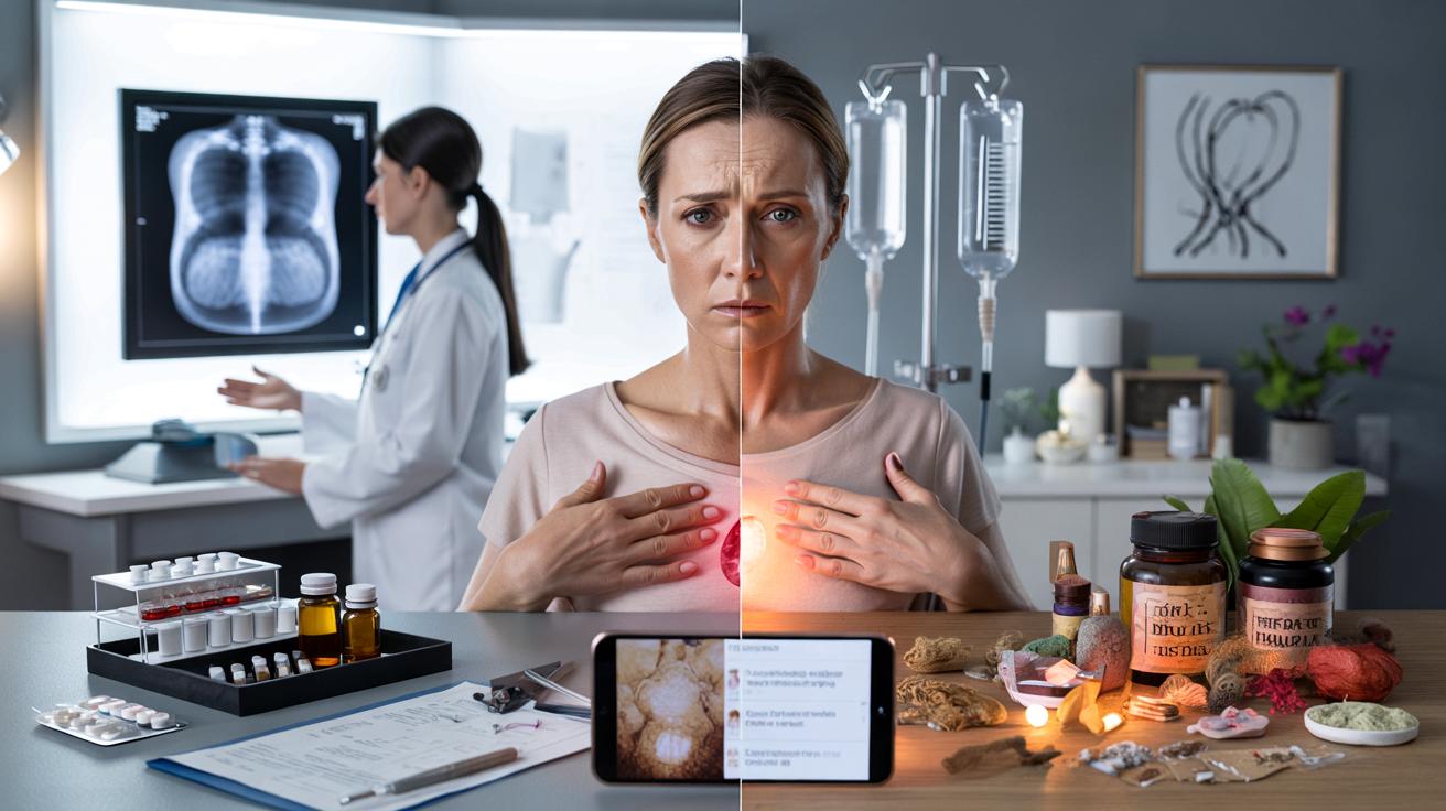 Terapie alternatywne przy raku piersi. Nowe dane: ryzyko zgonu rośnie nawet czterokrotnie