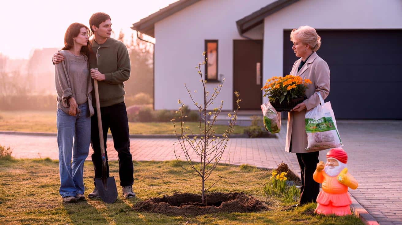 Teściowa z krasnalem zajechała o świcie. Jeden ruch łopatą zmienił ich małżeństwo