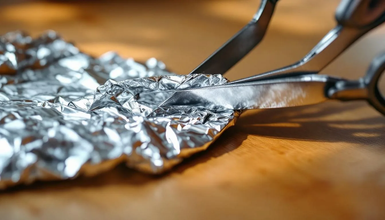 Testowałem ten trik z papierem aluminiowym, moje nożyczki ostrzyły się w kilka sekund