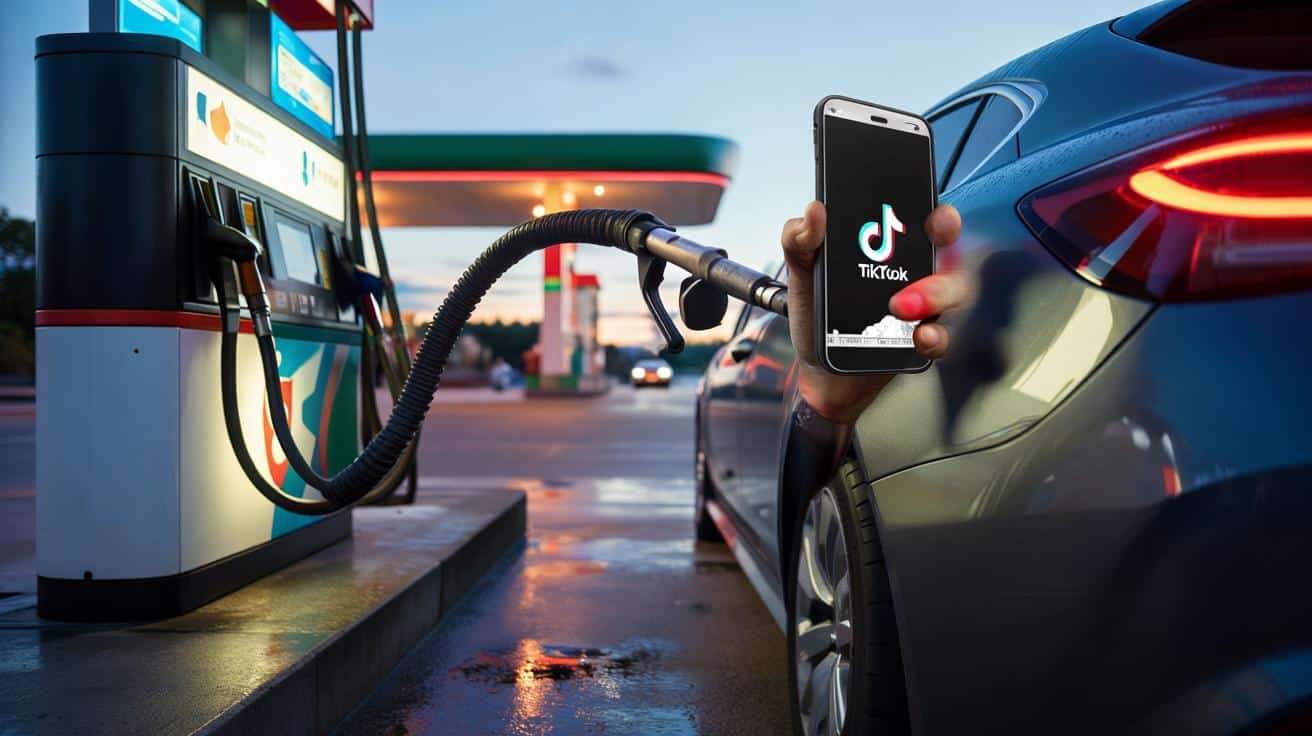 TikTok obiecuje 10 euro darmowego paliwa. Sprawdzamy, czy to działa