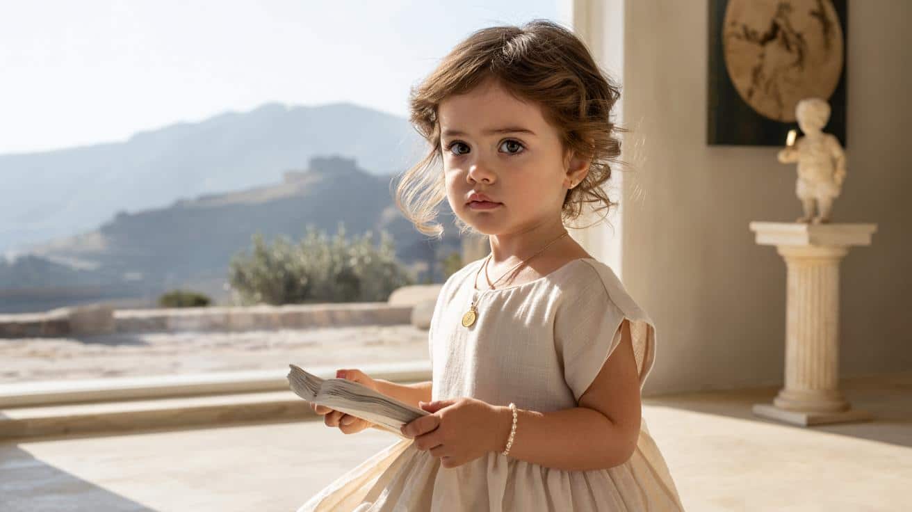 To greckie imię dla dziewczynki zachwyca klasą i spokojem