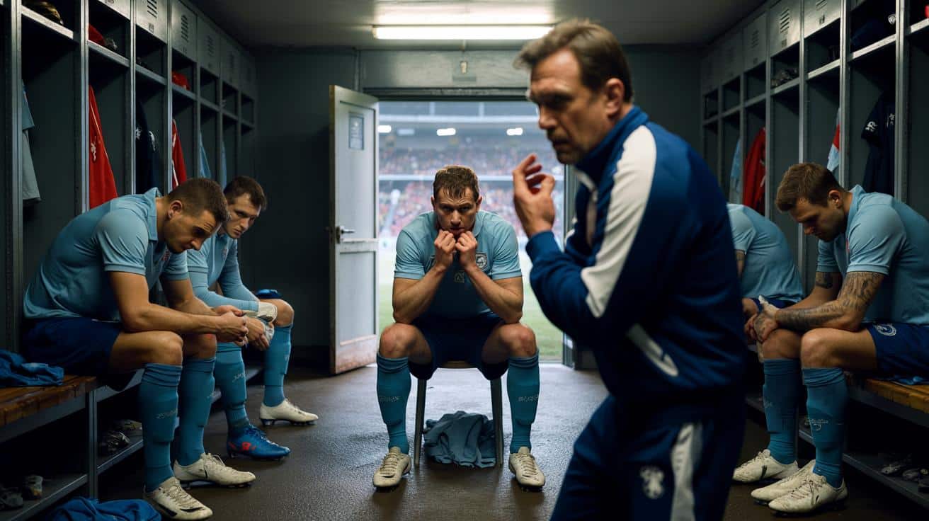 Trener kadry ujawnił kulisy awantury w szatni po ostatnim meczu — piłkarz, którego nikt nie podejrzewał, miał odejść jeszcze w przerwie