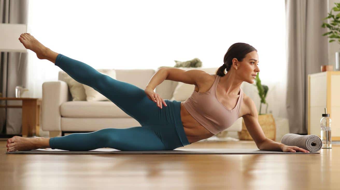 Trenerka pilates zdradza domowy zestaw na płaski brzuch w 3 tygodnie