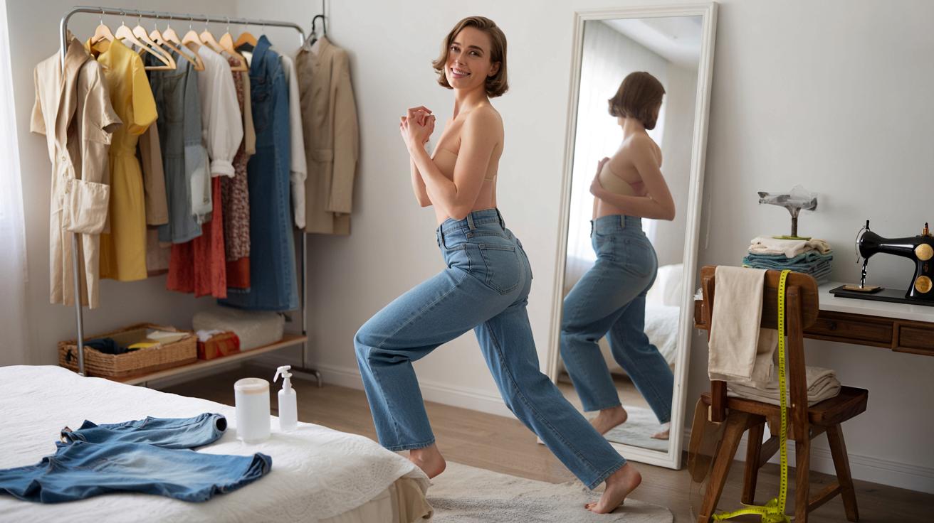 Za małe ubrania vintage? Sprytny trik w 5 minut, żeby zyskać cały rozmiar