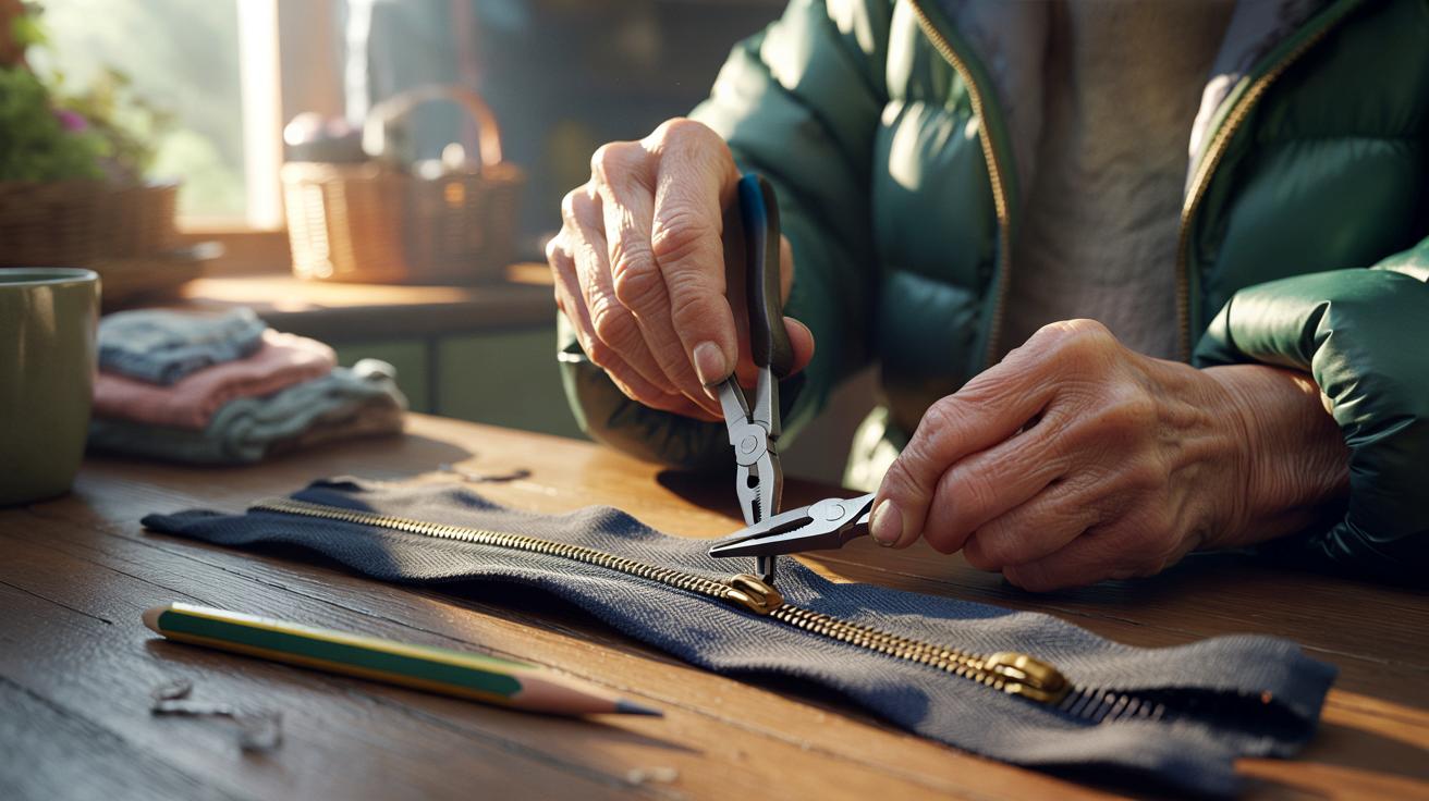 Genialny trik babci: jak naprawić zepsuty zamek błyskawiczny w 3 minuty