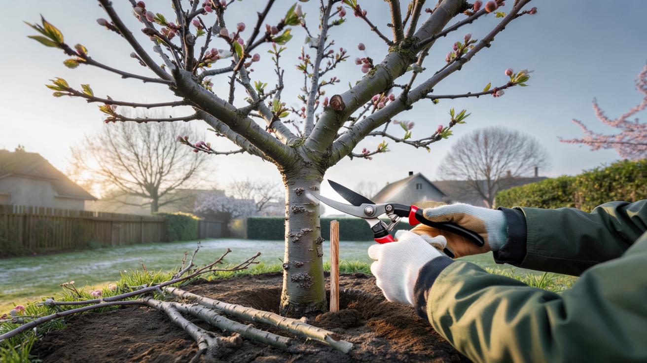 Stary trik na czereśnie: zrób to z drzewem w marcu, a latem obsypie się owocami